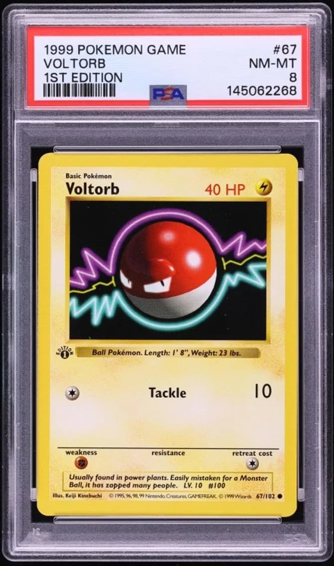 Voltorb, Game, PSA 8