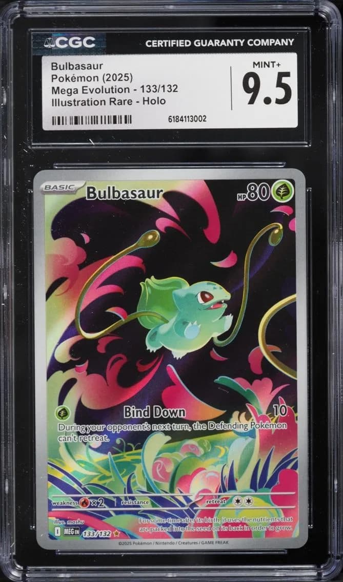 Bulbasaur, Mega Evolution, CGC 9.5
