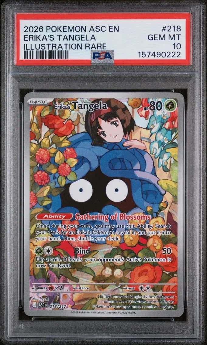 Erika's Tangela, Ascended Heroes, PSA 10