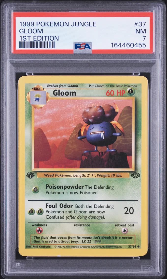 Gloom 1st Edition, Jungle, PSA 7
