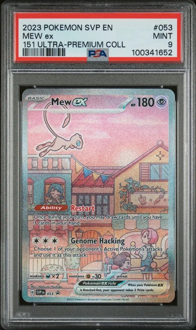 Mew EX, SV Black Star Promo, PSA 9