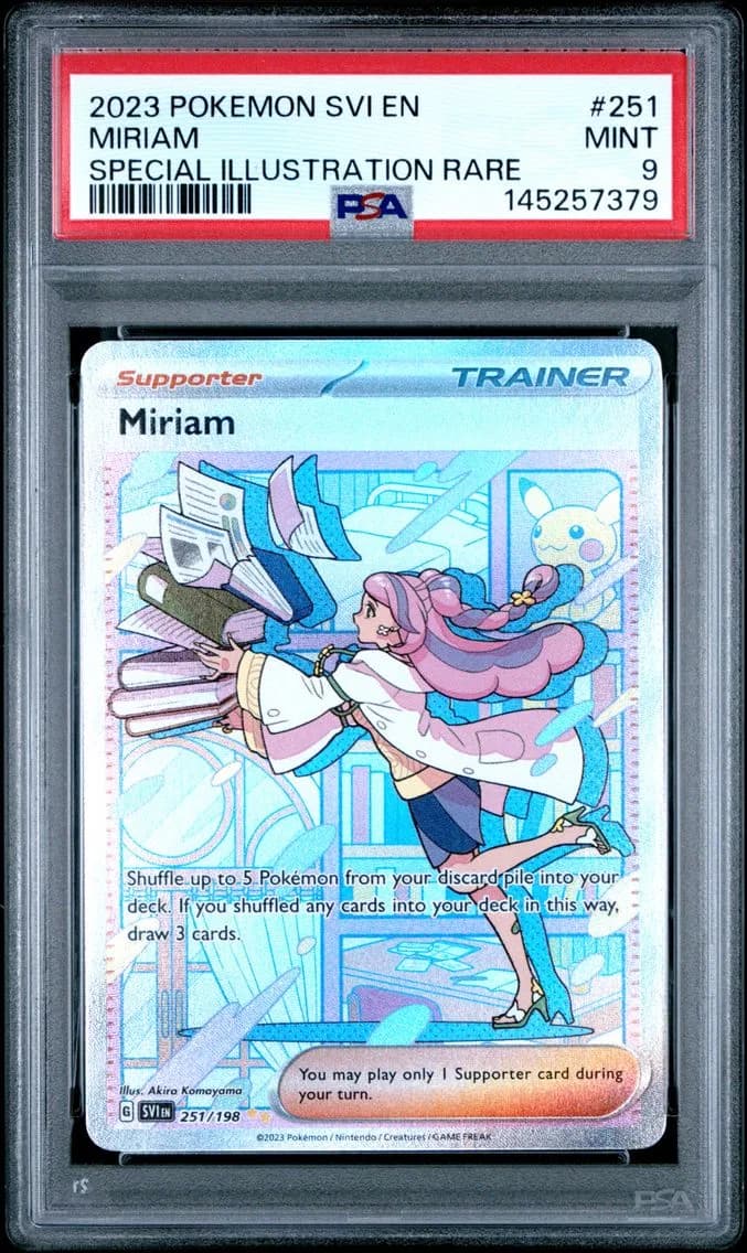 Miriam, Scarlet & Violet, PSA 9
