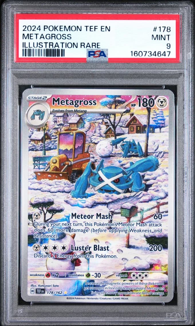 Metagross, Temporal Forces, PSA 9