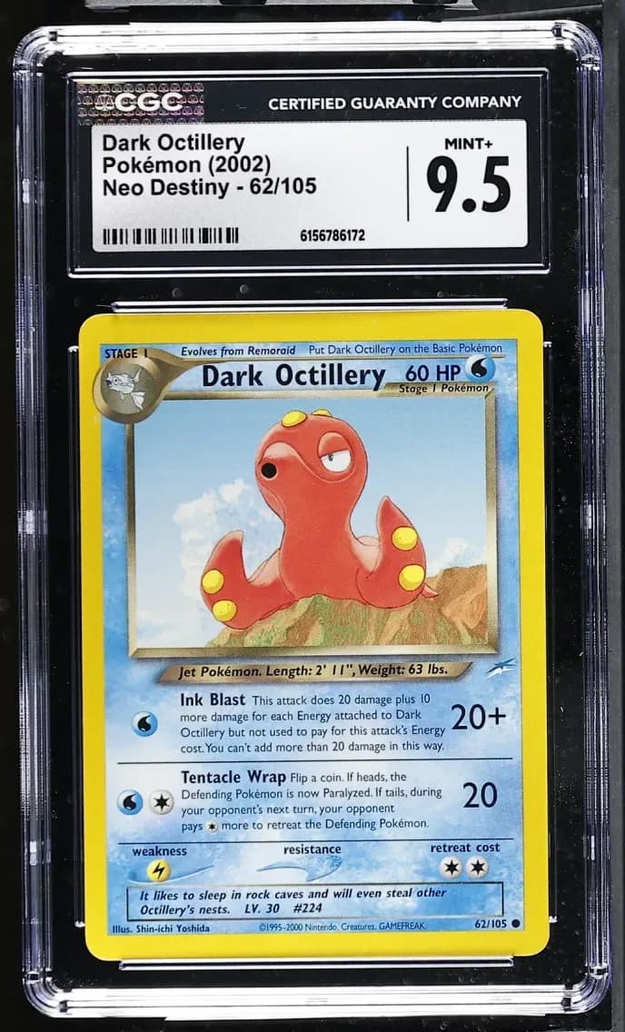 Dark Octillery, Neo Destiny - Unlimited, CGC 9.5