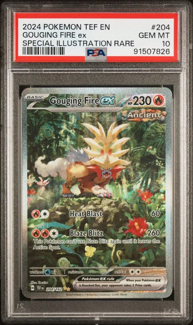 Gouging Fire EX, Temporal Forces, PSA 10