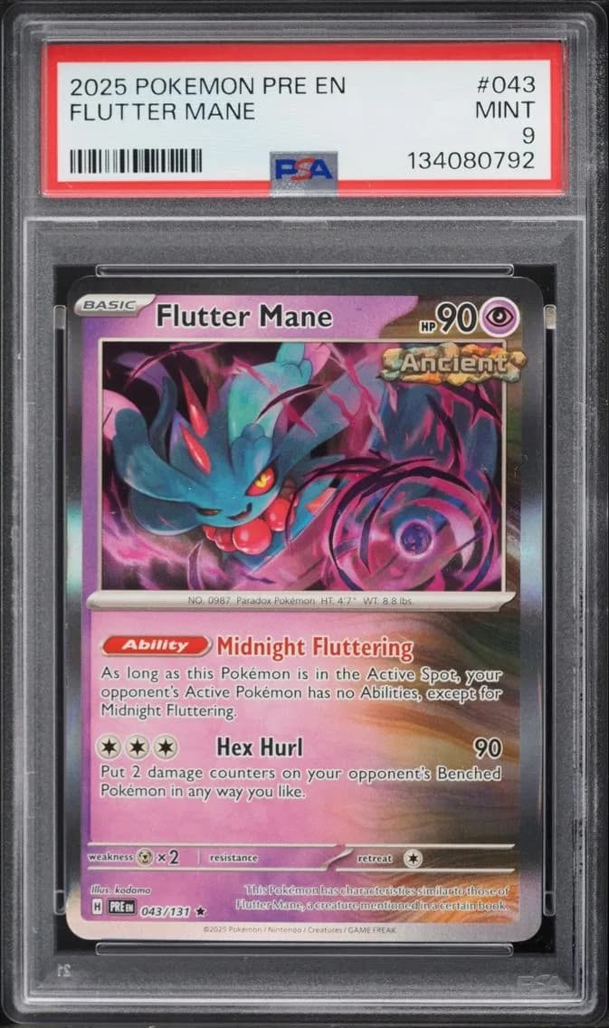 Flutter Mane, Prismatic Evolutions, PSA 9