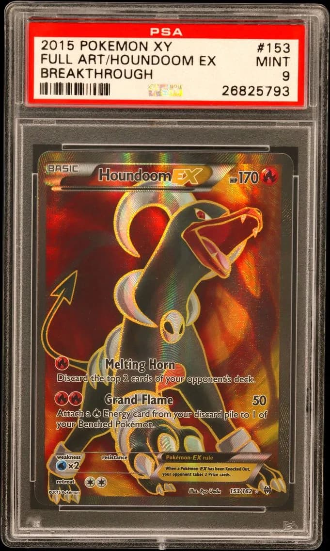 Houndoom EX, XY Breakthrough, PSA 9