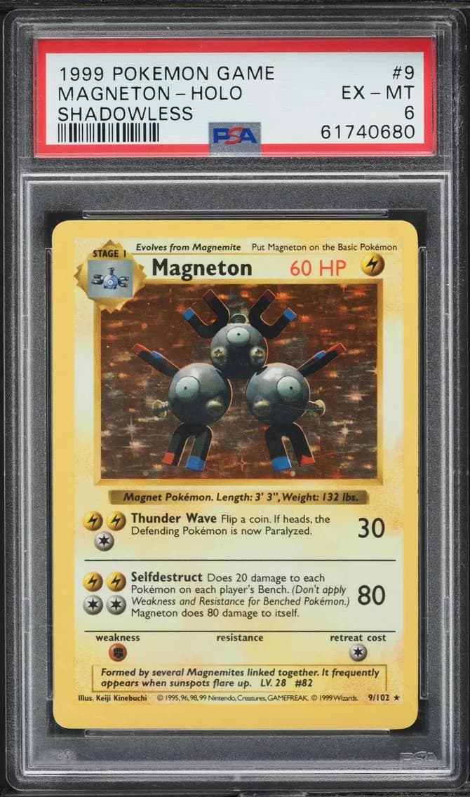 Magneton-Holo, Game, PSA 6