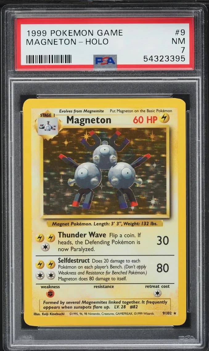 Magneton-Holo, Game, PSA 7