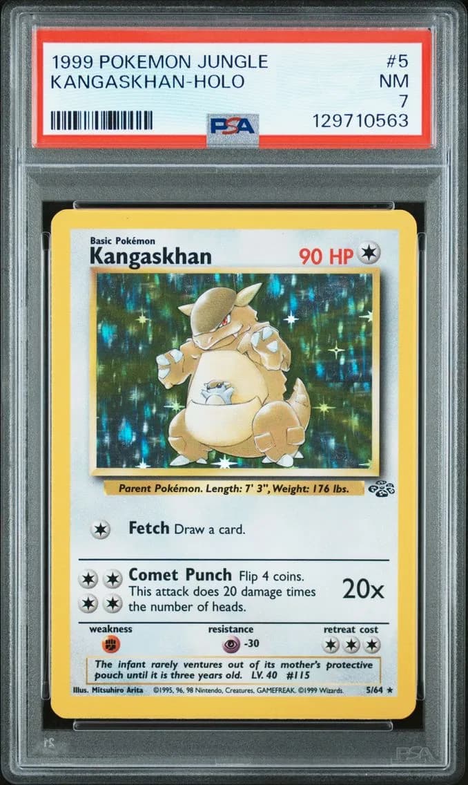 Kangaskhan-Holo, Jungle, PSA 7