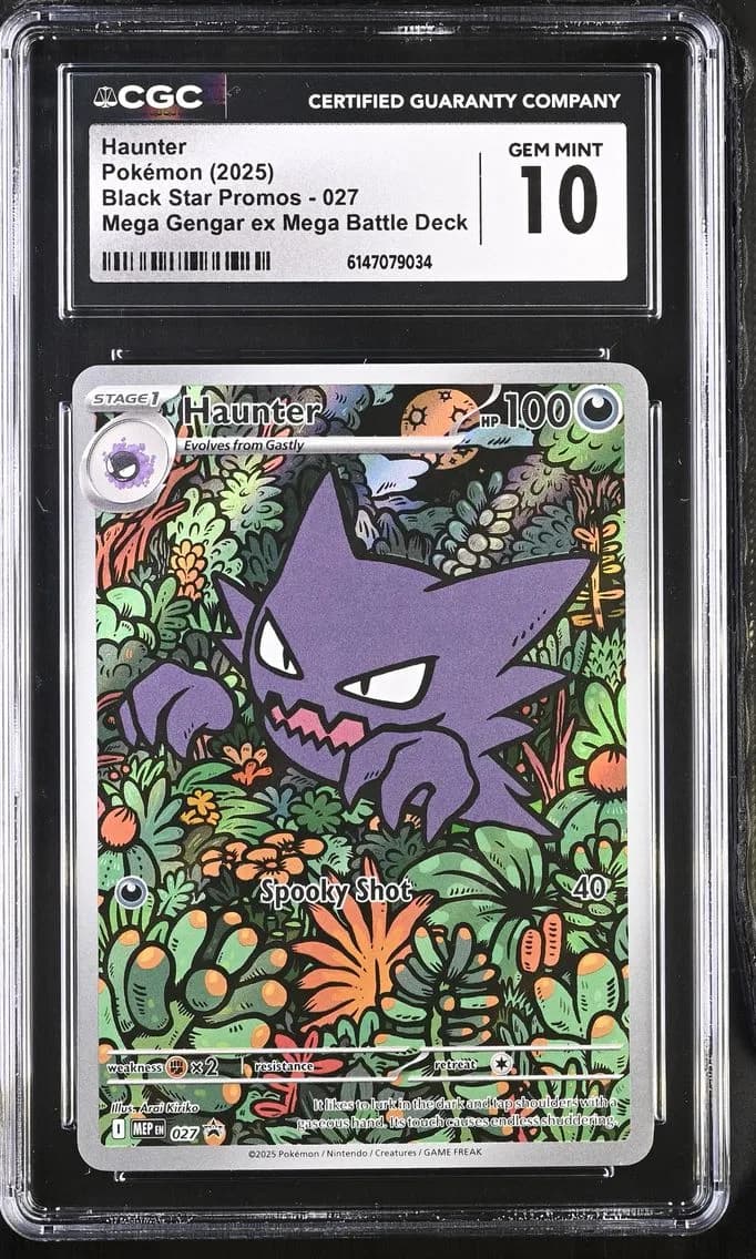 Haunter, Black Star Promos - Mega Evolution MEP EN, CGC 10