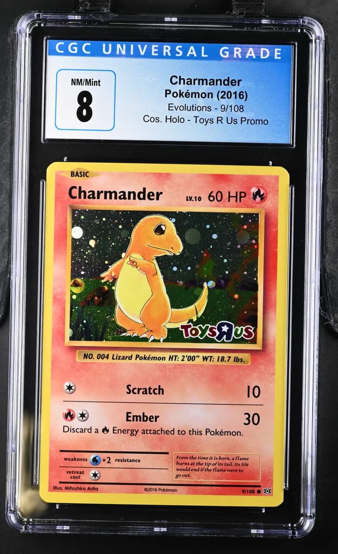 Charmander, Evolutions, CGC 8