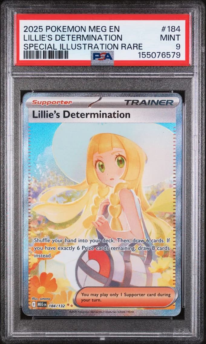 Lillie's Determination, Mega Evolution, PSA 9