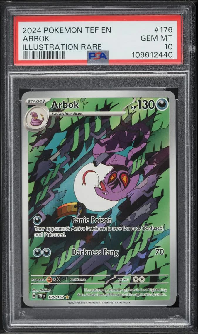 Arbok, Temporal Forces, PSA 10