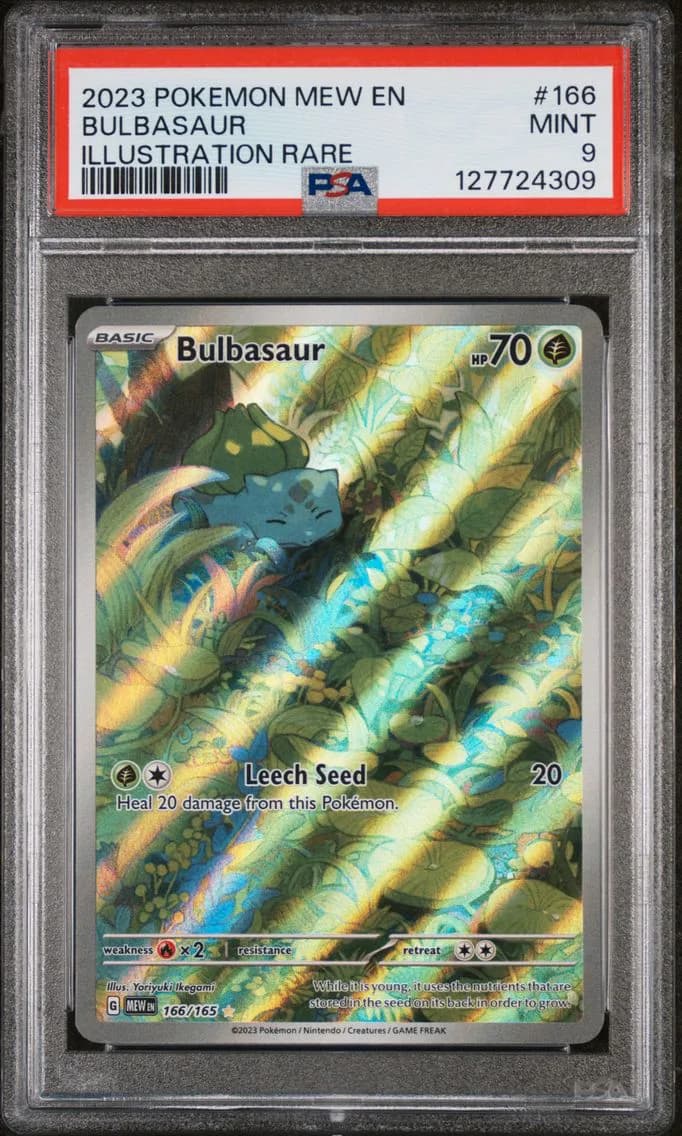 Bulbasaur, 151, PSA 9