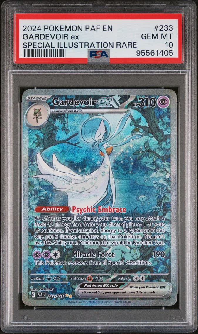 Gardevoir EX, Paldean Fates, PSA 10