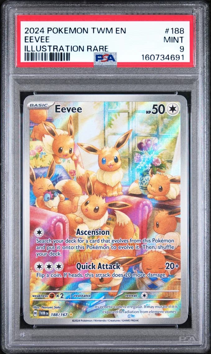 Eevee, Twilight Masquerade, PSA 9