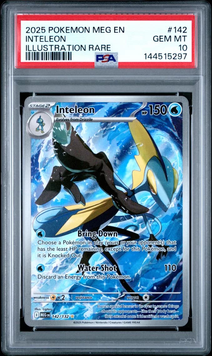 Inteleon, Mega Evolution, PSA 10