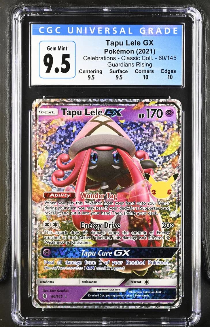 Tapu Lele GX, Celebrations - Classic Collection, CGC 10