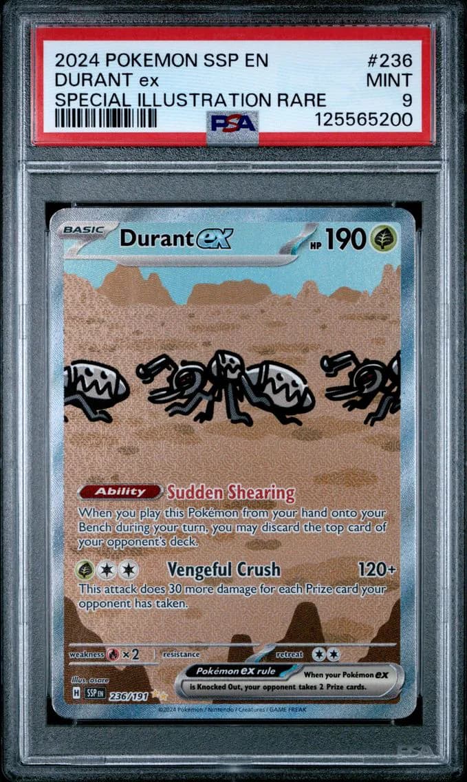 Durant EX, Surging Sparks, PSA 9