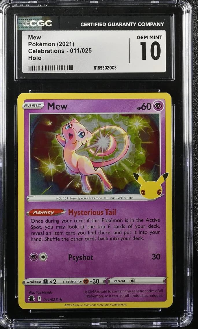 Mew, Celebrations, CGC 10