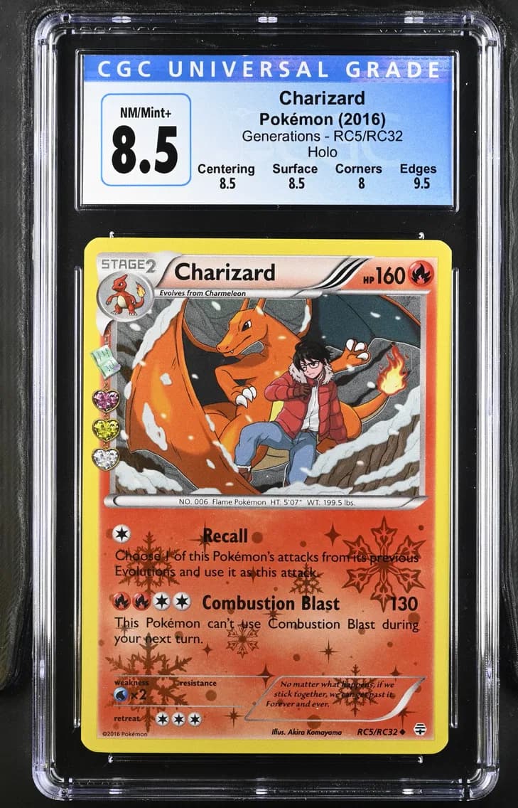 Charizard, Generations, CGC 8.5