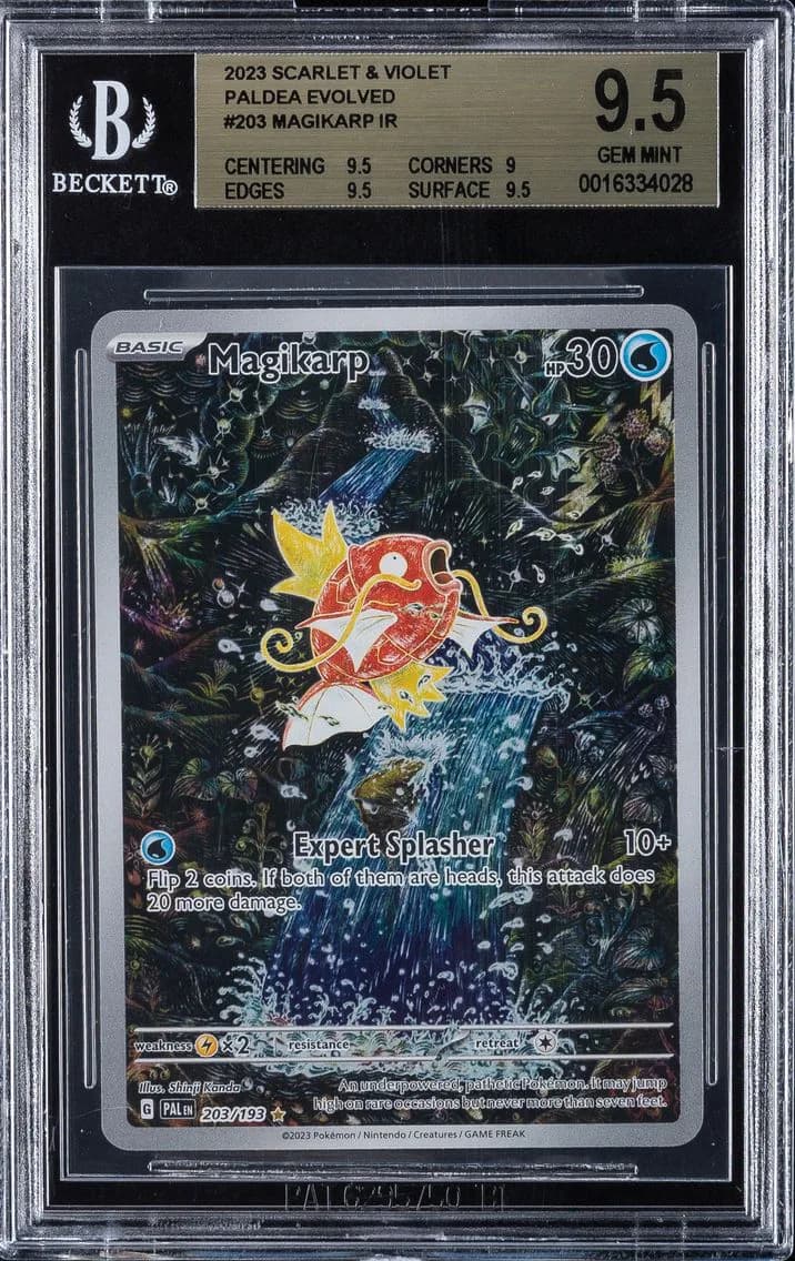 Magikarp, TCG Scarlet & Violet Paldea Evolved, BGS 9.5