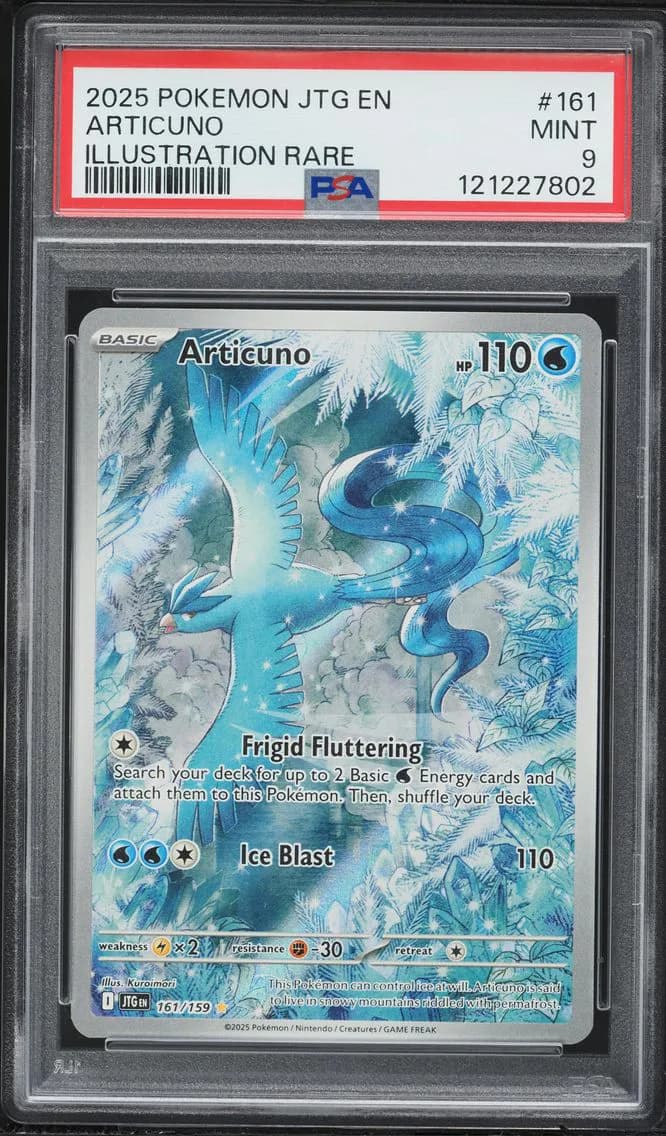 Articuno, Journey Together, PSA 9