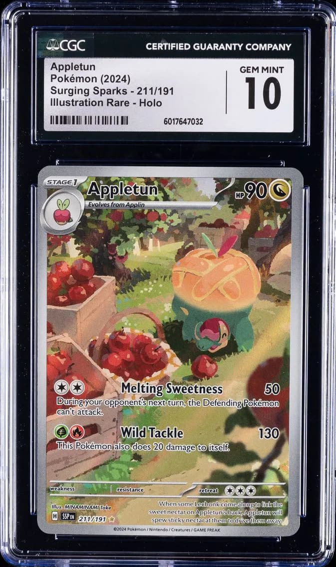 Appletun, Surging Sparks, CGC 10