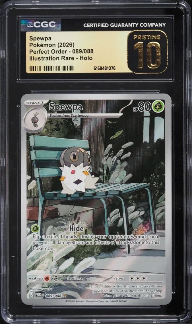 Spewpa, Perfect Order, CGC 10