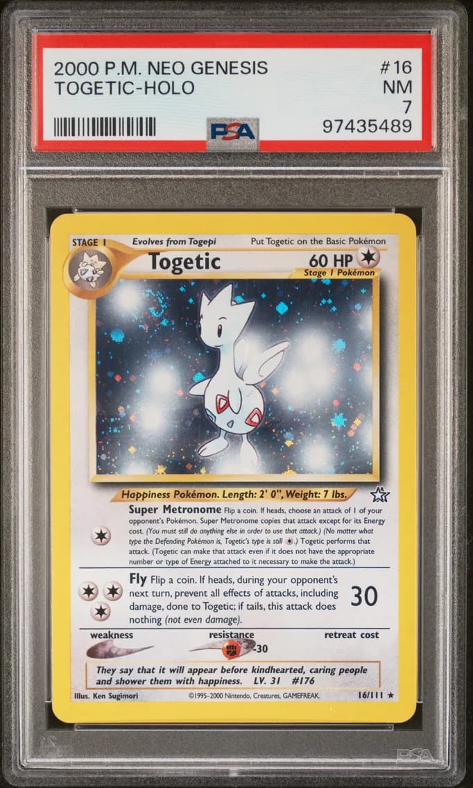 Togetic-Holo, Neo Genesis, PSA 7