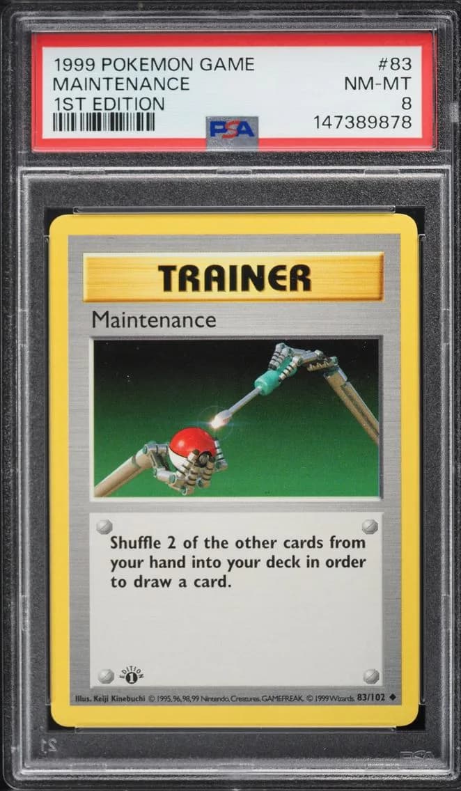 Maintenance, Game, PSA 8