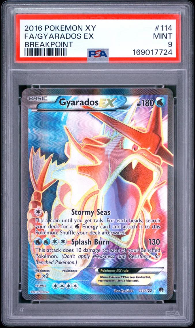 Gyarados EX, XY Breakpoint, PSA 9
