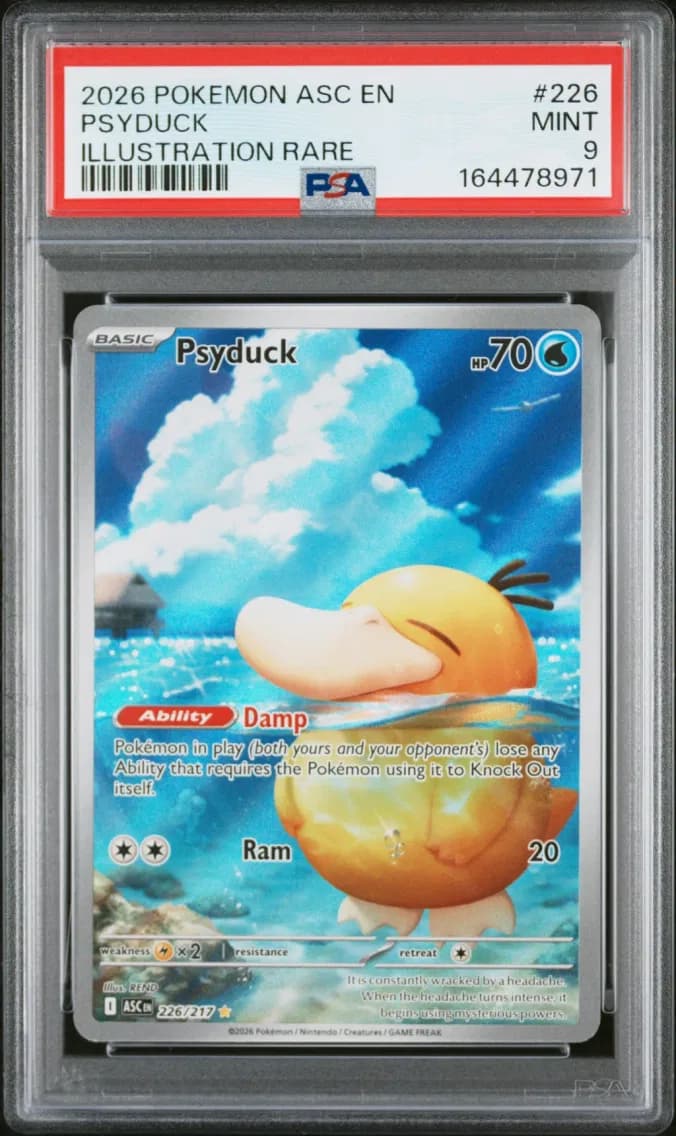 Psyduck, Ascended Heroes, PSA 9
