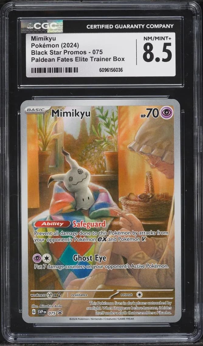 Mimikyu, Black Star Promos - Scarlet & Violet SVP EN, CGC 8.5