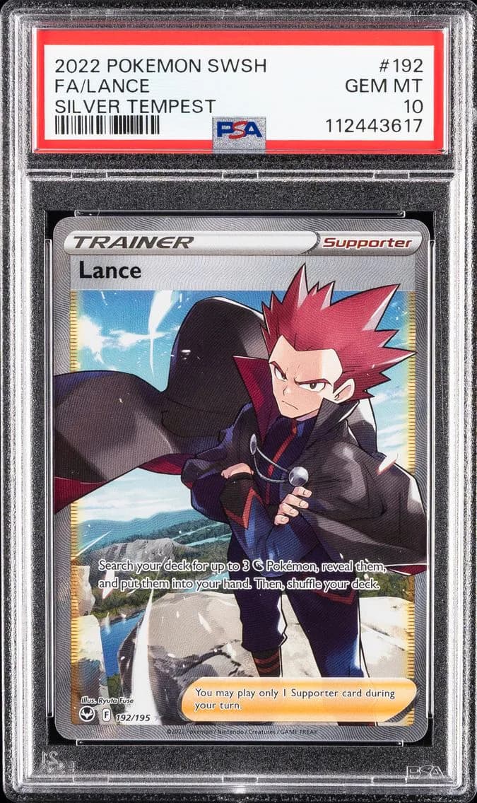 Lance, Sword & Shield Silver Tempest, PSA 10