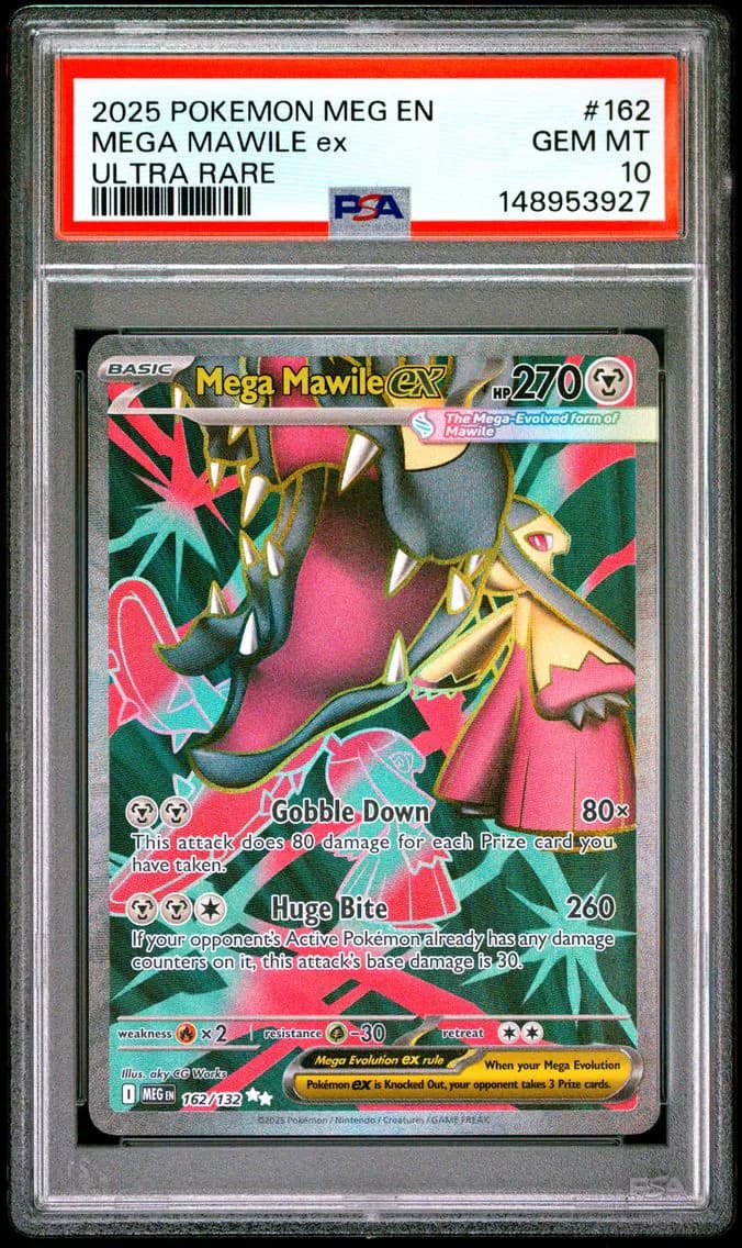 Mega Mawile EX, Mega Evolution, PSA 10