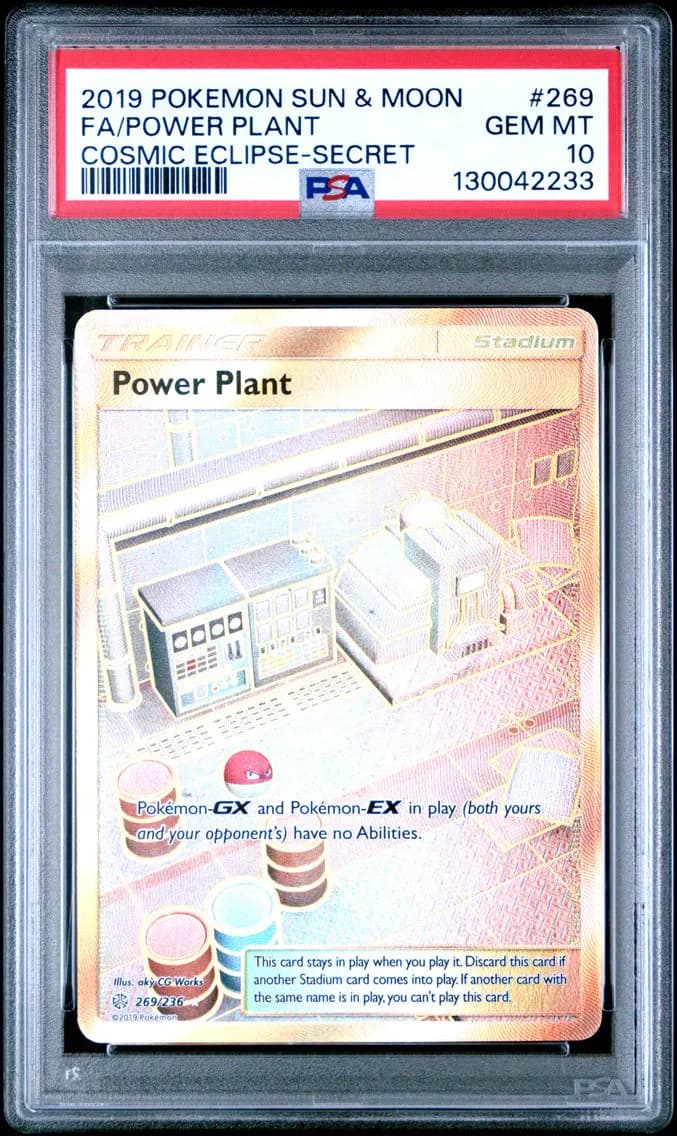Power Plant, Sun & Moon Cosmic Eclipse, PSA 10