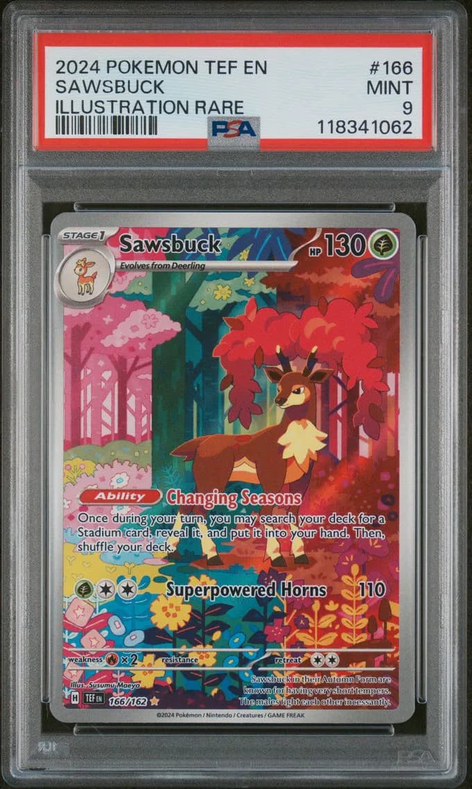 Sawsbuck, Temporal Forces, PSA 9
