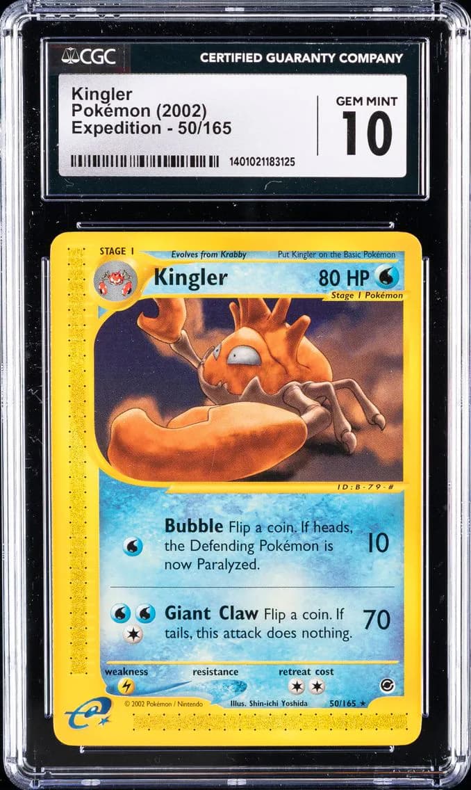 Kingler, Expedition, CGC 10