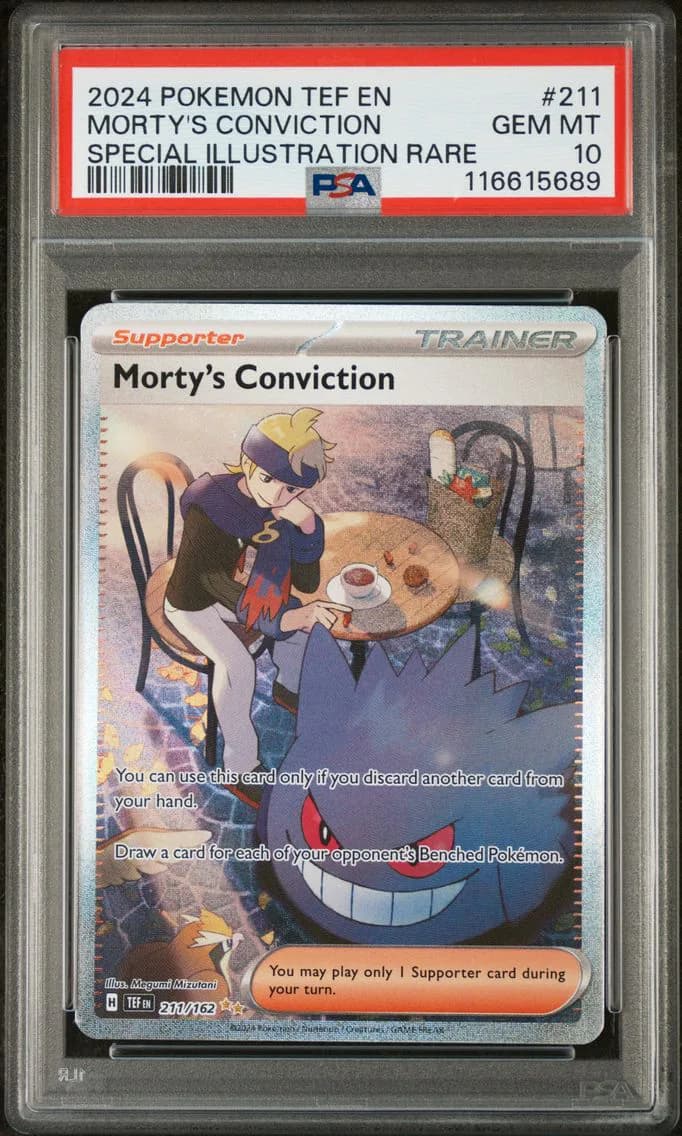 Morty's Conviction, Temporal Forces, PSA 10
