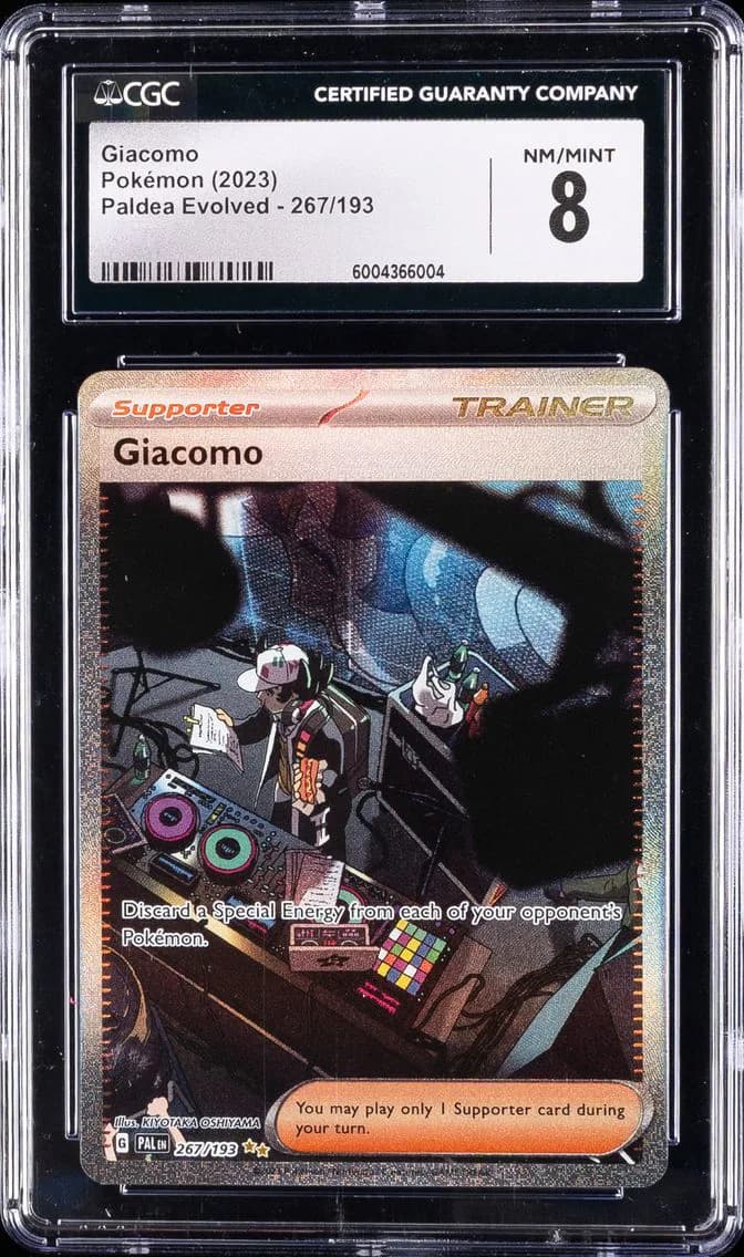Giacomo, Paldea Evolved, CGC 8