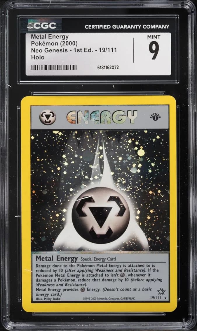Metal Energy, Neo Genesis - 1st Edition, CGC 9