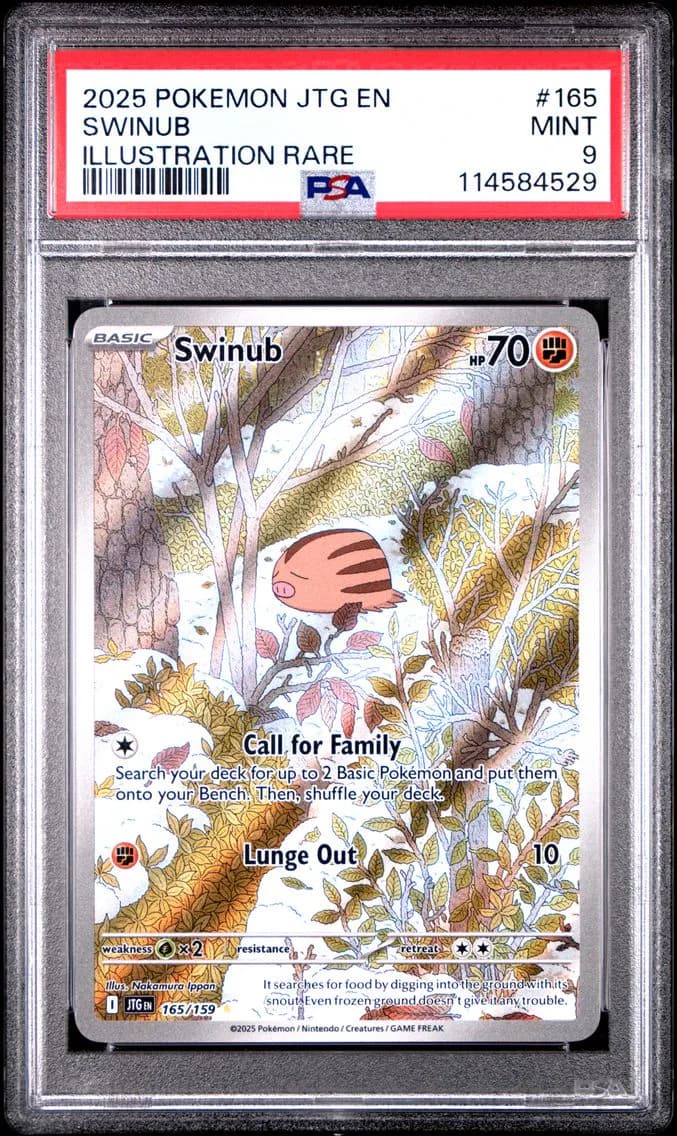 Swinub, Journey Together, PSA 9