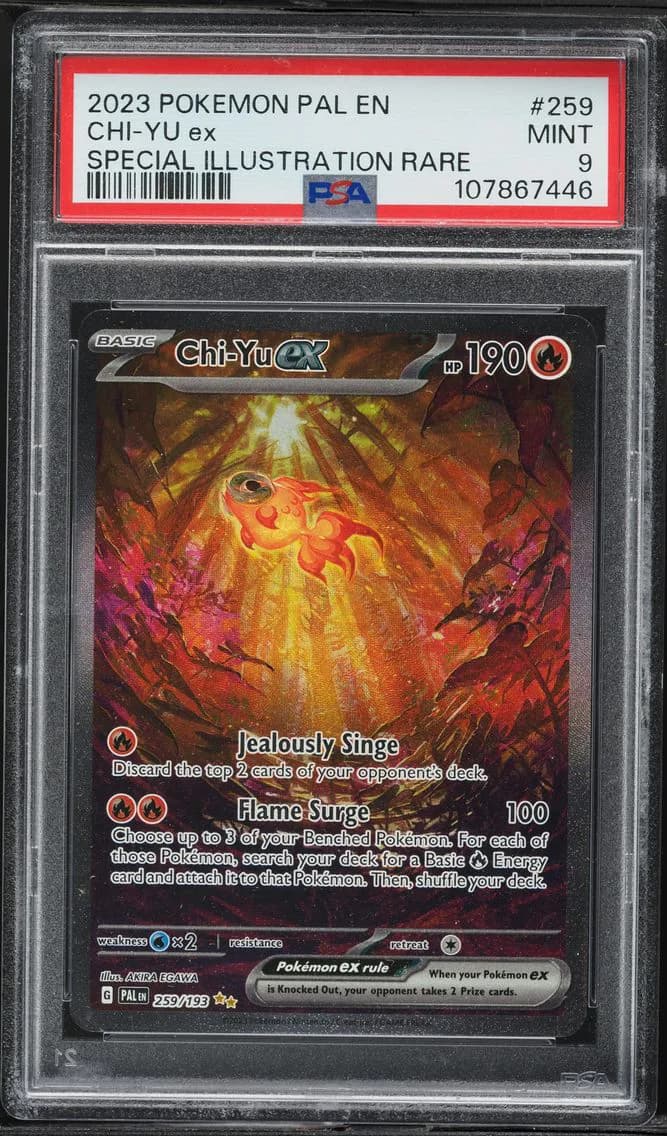 Chi-YU EX, Paldea Evolved, PSA 9
