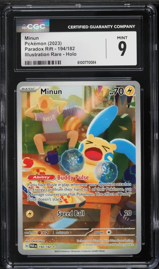 Minun, Paradox Rift, CGC 9