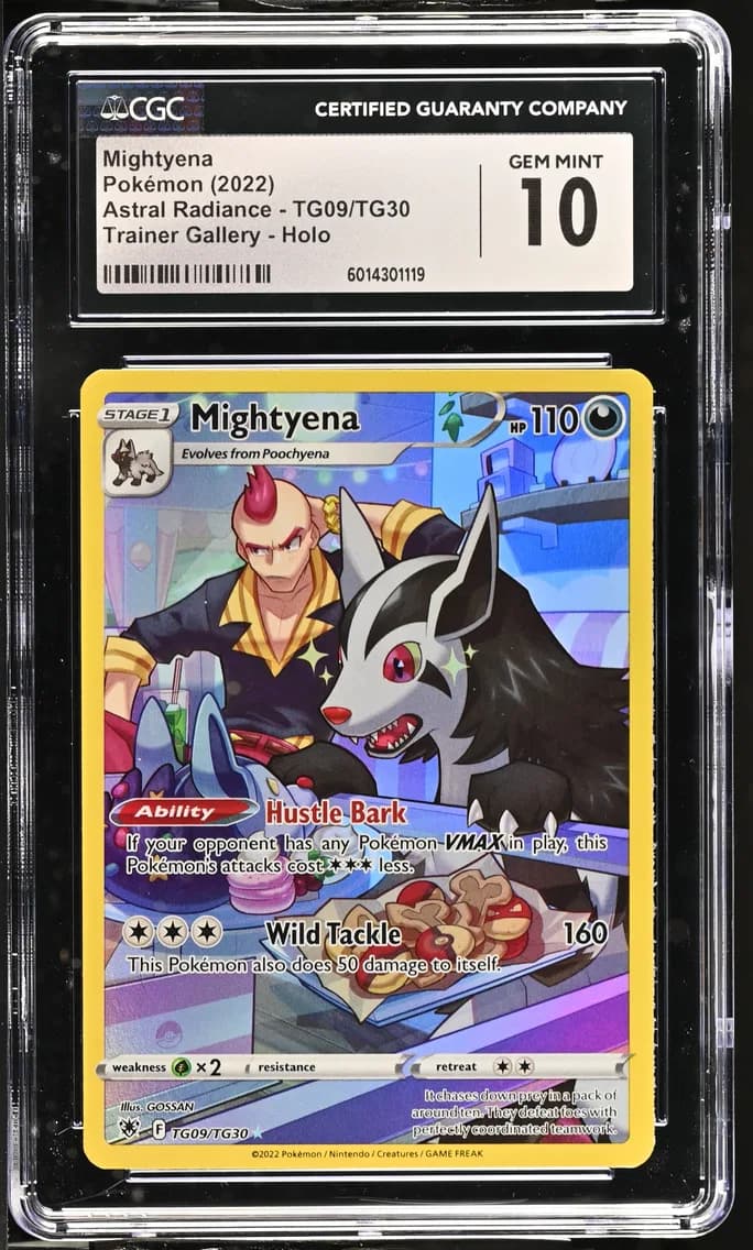 Mightyena, Astral Radiance, CGC 10