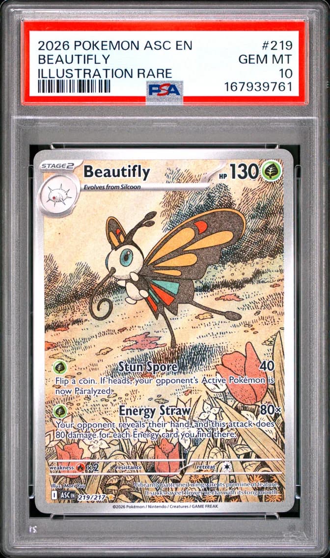 Beautifly, Ascended Heroes, PSA 10