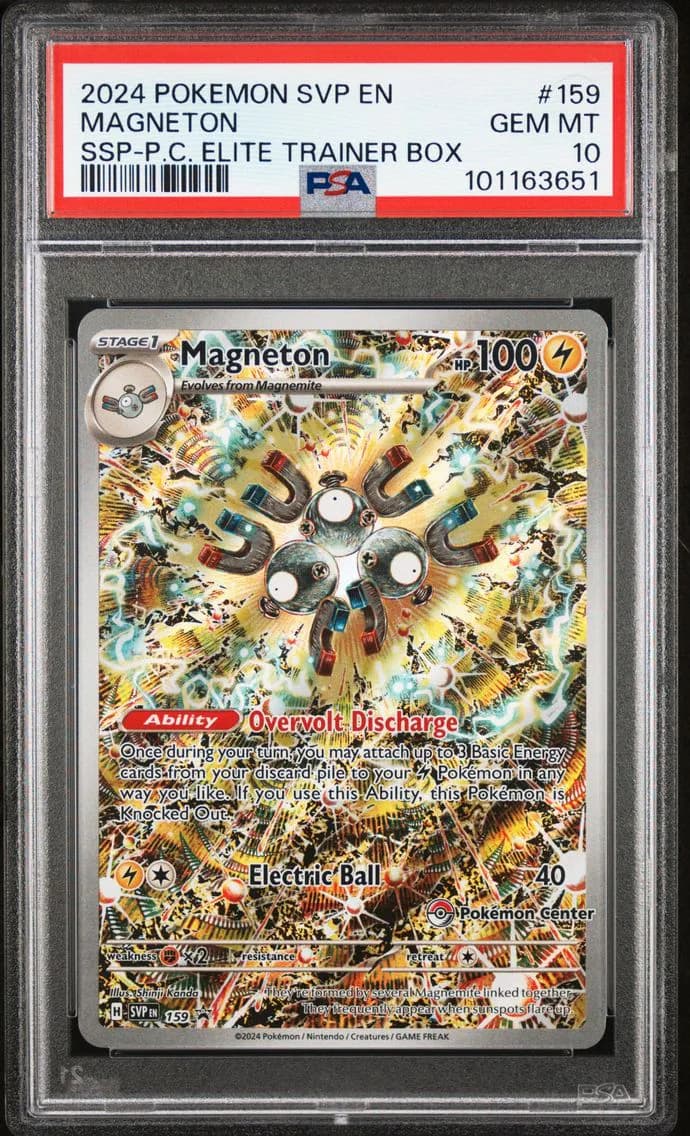 Magneton, SV Black Star Promo, PSA 10