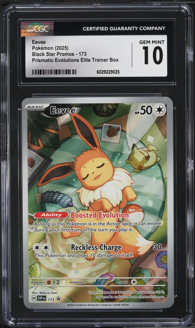 Eevee, Black Star Promos - Scarlet & Violet SVP EN, CGC 10